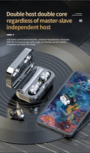 Auricular True Wireless YD05 TWS 5.3, ecrã Digital