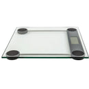 Balança digital de banheiro KÜKEN com visor de vidro, 180 kg