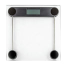 Balança digital de banheiro KÜKEN com visor de vidro, 180 kg