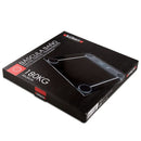 Balança digital de banheiro KÜKEN com visor de vidro, 180 kg