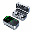 Auricular True Wireless YD05 TWS 5.3, ecrã Digital