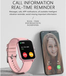 Smartwatch Elite H13 Rosa com Pulseira Metálica - Monitoramento Avançado de Saúde e Fitness