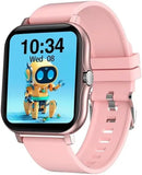 Smartwatch Elite H13 Rosa com Pulseira Metálica - Monitoramento Avançado de Saúde e Fitness