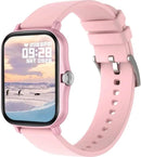 Smartwatch Elite H13 Rosa com Pulseira Metálica - Monitoramento Avançado de Saúde e Fitness