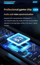 Auricular Gamer Wireless 5.1 X6 com Áudio Surround Imersivo, Conectividade Sem Fio e Conforto Ergonômico