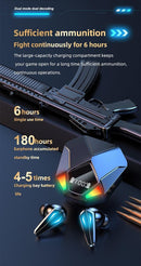 Auricular Gamer Wireless 5.1 X6 com Áudio Surround Imersivo, Conectividade Sem Fio e Conforto Ergonômico