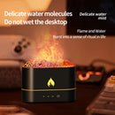 Umidificador de Ar Vulcão com Efeito Chama, Difusor de Óleos Essenciais 0,5 L