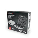 SANDWICHEIRA ELÉTRICA BRANCA 750W
