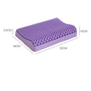 Travesseiro Cervical 3D em Formato de Favo de Mel para Conforto e Alívio da Dor no Pescoço
