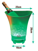 Cubitera de hielo con altavoz