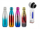 Botella de Agua de Acero Inoxidable 500 ml Resistente y Elegante
