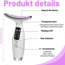 Massageador facial antirrugas com efeito lifting