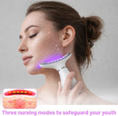 Massageador facial antirrugas com efeito lifting
