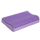 Travesseiro Cervical 3D em Formato de Favo de Mel para Conforto e Alívio da Dor no Pescoço