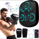 Máquina de boxe musical com luvas de boxe, tornozeleira de compressão 3.0