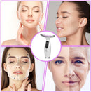 Massageador facial antirrugas com efeito lifting
