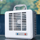 Mini ar condicionado portátil USB silencioso, ventilador de secretária com refrigeração por ar