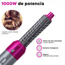 Escova secadora de cabelo 5 em 1, modelador de cachos e penteadeira