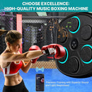 Máquina de boxe musical com luvas de boxe, tornozeleira de compressão 3.0