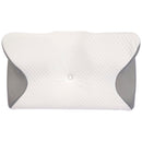 Travesseiro cervical ortopédico, espuma viscoelástica, antironco e ergonômico em formato de borboleta